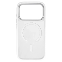 Liavec Cloudy чехол с металлической рамкой для камеры для Iphone 18 Pro Max/17 Pro Max белый (Кнопка управления камерой) Liavec Cloudy чехол с металлической рамкой для камеры для Iphone 18 Pro Max/17 Pro Max белый (Кнопка управления камерой)