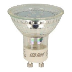 Spuldze LED line Registered GU10 SMD 220-240V 1W 80lm 4000K