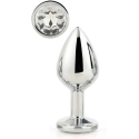 Dream Toys GLEAMING LOVE Sudraba PLUG MATERIĀLS Dream Toys GLEAMING LOVE Sudraba PLUG MATERIĀLS