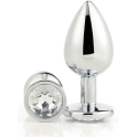Dream Toys GLEAMING LOVE Sudraba PLUG MATERIĀLS Dream Toys GLEAMING LOVE Sudraba PLUG MATERIĀLS