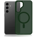 3mk „Smoke MagCase“ Case for „Samsung Galaxy S25“ - Green Transparent 3mk „Smoke MagCase“ Case for „Samsung Galaxy S25“ - Green Transparent