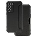 Razor Carbon raamatukott Samsung Galaxy S23 Plus must Razor Carbon raamatukott Samsung Galaxy S23 Plus must