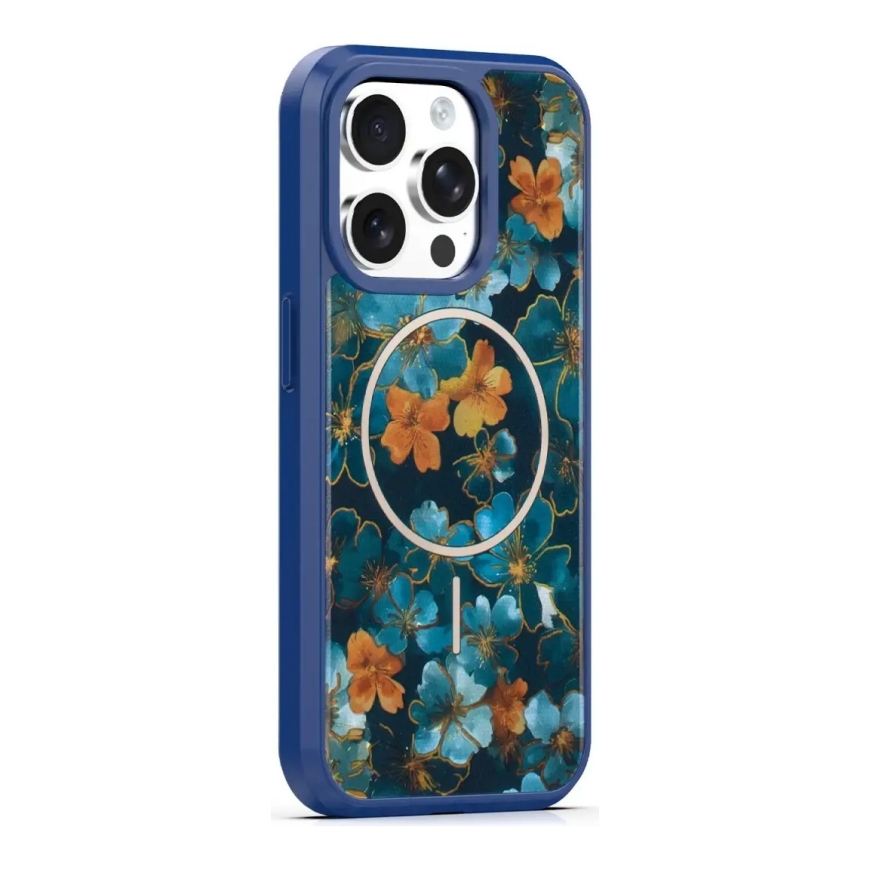 Чехол Golden Autumn для iPhone 14 Pro 6,1" тёмно-синий – 2