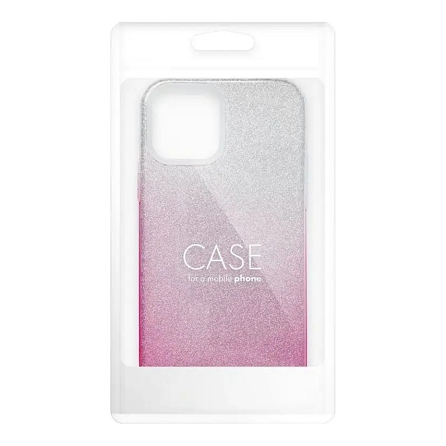 Shining maciņš telefonam Samsung Galaxy A06 4G (A065) caurspīdīgs rozā – 4