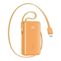 Joyroom JR-PR2 väline akupank (powerbank) | 10 000 mAh | 35W | USB-C, Lightning | oranž Joyroom JR-PR2 väline akupank (powerbank) | 10 000 mAh | 35W | USB-C, Lightning | oranž