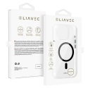 Liavec Glossy maciņš ar MagSafe atbalstu telefonam iPhone 15 Pro melns Liavec Glossy maciņš ar MagSafe atbalstu telefonam iPhone 15 Pro melns