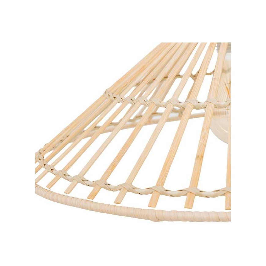 MAHE Cone Pendant Lamp, Ø 36 cm, Natural Bamboo – 3