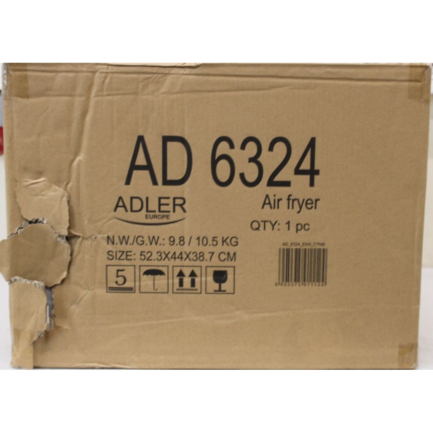 ALGESTAMINE. AD 6324 Kahepoolne Friteerimisahi, 11 L | KAHJUSTATUD PAKEND | 24 kuud