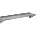 Toya Sa Poland Stainless Steel Wall Shelf, with Edge, Kitchen Shelf