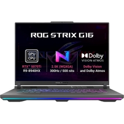 Nešiojamas kompiuteris Asus ROG Strix G16 G614PR-TS129W pilka