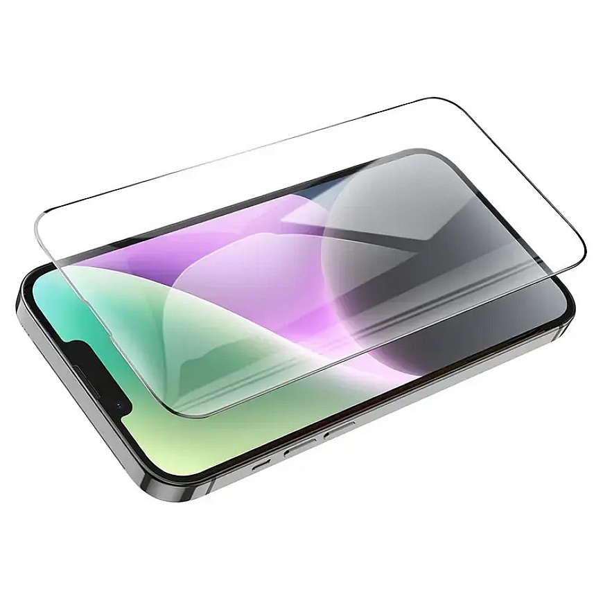 Borofone karastatud klaas BF6 Diamond Armor Full Screen HD iPhone 17e/16e/14/13/13 Pro jaoks - 10 tk – 4