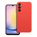 Silicone telefono dėklas Samsung Galaxy A25 (A256) oranžinis