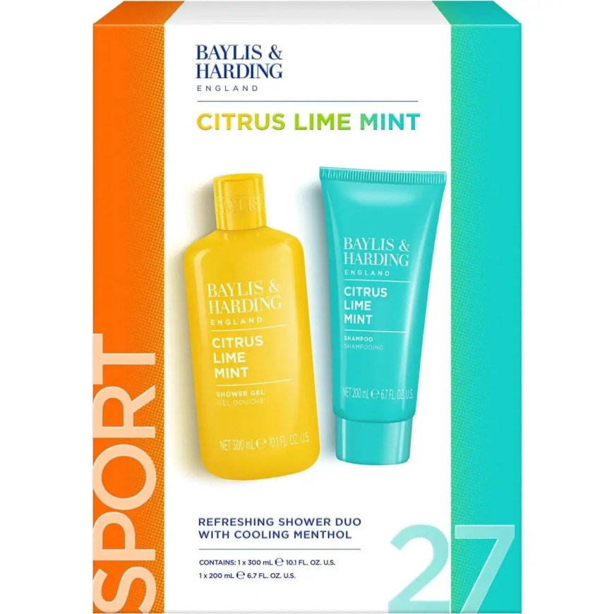 Baylis & Harding, Kauneuslahjasetti, Lahjasetti Sitruuna, Lima ja Minttu 2-osainen (Kehonhoitosetti)