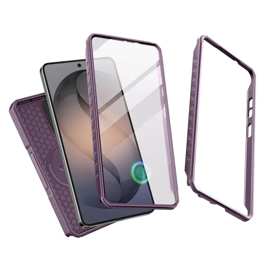 Tech-Protect Kevlar чехол с поддержкой MagSafe для телефона Samsung Galaxy S26 Ultra (S948) фиолетовый – 3