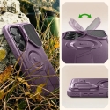 Tech-Protect Kevlar telefono dėklas su MagSafe palaikymu Samsung Galaxy S26 Ultra (S948) violetinis Tech-Protect Kevlar telefono dėklas su MagSafe palaikymu Samsung Galaxy S26 Ultra (S948) violetinis
