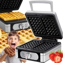 Gofrownica Waffle Maker 1400 W XXL 2 Waffles with Temperature Control Fluffy Waffles Hard - OR1330 Gofrownica Waffle Maker 1400 W XXL 2 Waffles with Temperature Control Fluffy Waffles Hard - OR1330
