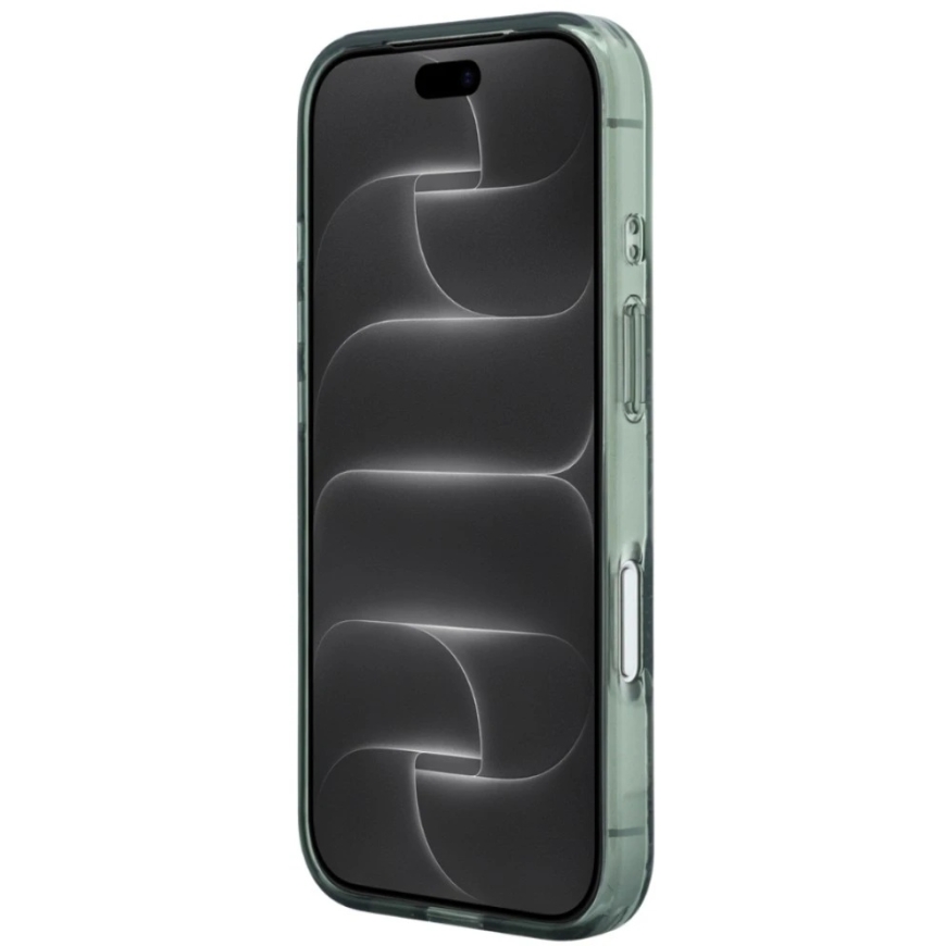 Guess IML Flowers Pearl Strap MagSafe vāciņš iPhone 18 Pro / 17 Pro zaļš – 4