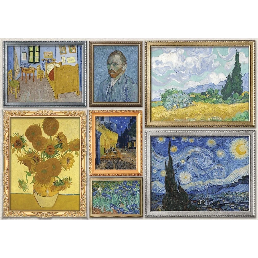 Trefl Dėlionė 1000 vnt. - Vincentas van Gogas – 2