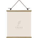 Focus Focus Photo Frame Magnetic Poster Holder Oak 41cm Focus Focus Photo Frame Magnetic Poster Holder Oak 41cm