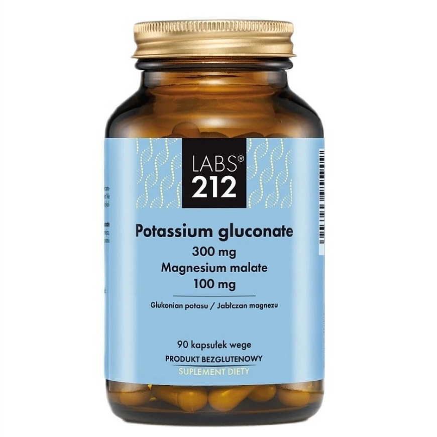 Labs212 Kalio gluconate dietary supplement 90 capsules