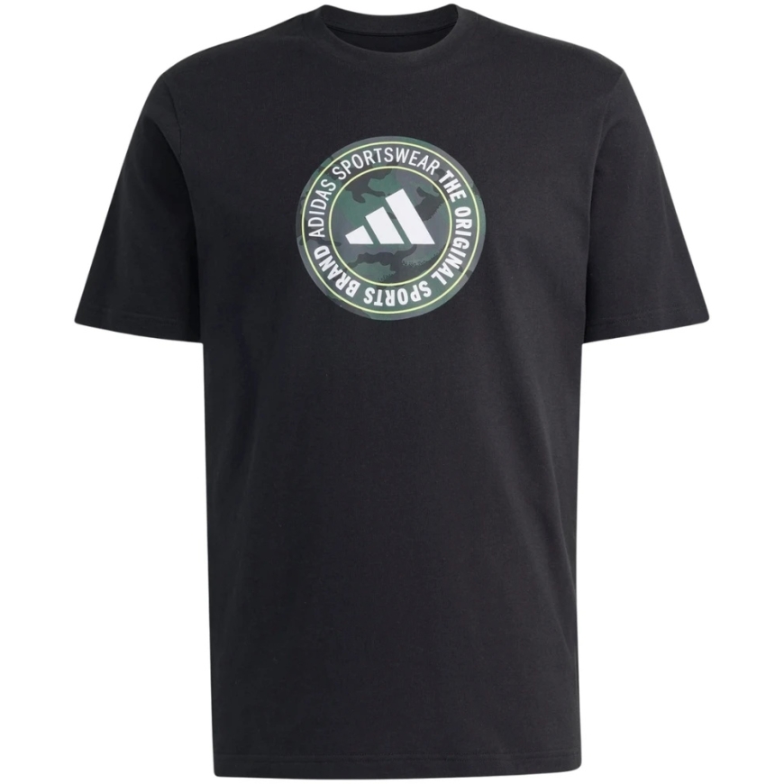 Vyriški marškinėliai adidas Camo Circle Graphic juoda KC7165 (M) – 2