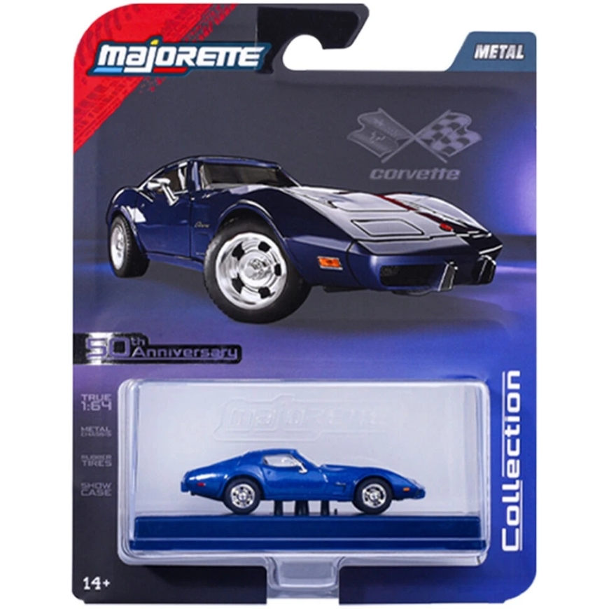 Majorette Chevrolet Corvette C Stingray 1976 automašīnu kolekcija – 3