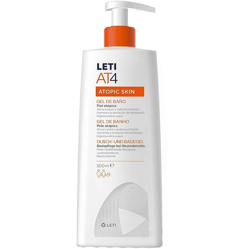 Leti Pharma LETIAT4 ATOPIC SKIN dušigeel 500 ml