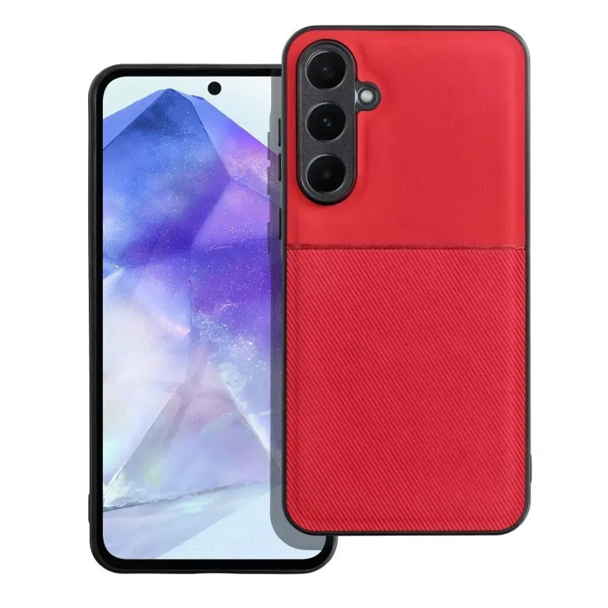 Noble maciņš telefonam Samsung Galaxy A55 5G (A556) sarkans