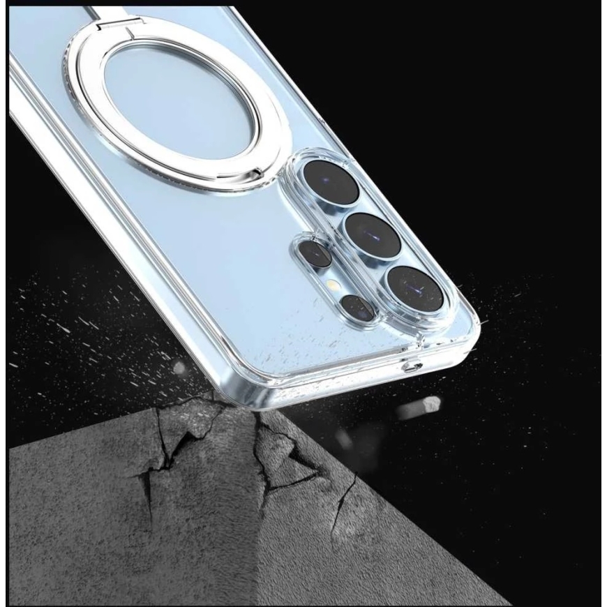 Araree divkāršs M statīvs "MagSafe" vāks "Samsung Galaxy S26 Ultra", caurspīdīgs – 2