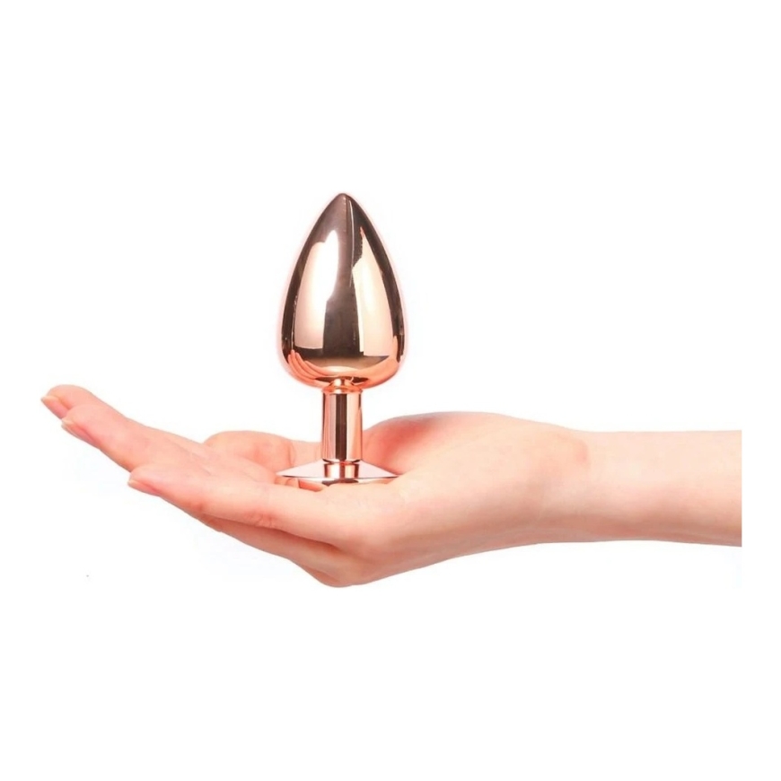 Marc Dorcel Dekoratiivne anaalsüstekotten metallist Dorcel teemantkäbi 9cm – 3