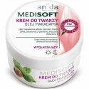 Anida Medisoft barojošs sejas krēms ar makadāmijas eļļu 100ml Anida Medisoft barojošs sejas krēms ar makadāmijas eļļu 100ml