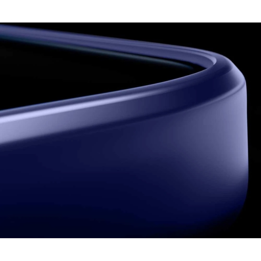 3Mk MagCase aizsargs, dūmains iPhone 17 Pro Max – Zils caurspīdīgs – 2