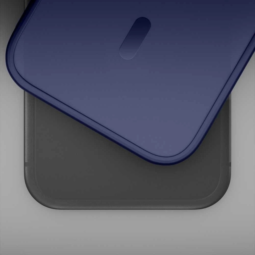 3Mk MagCase kaitseümbris, suitsune iPhone 17 Pro Max jaoks – Sinine läbipaistev – 3