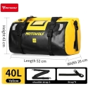 MotoWolf Kott Must/Kollane MDL0717BY, 40 L MotoWolf Kott Must/Kollane MDL0717BY, 40 L