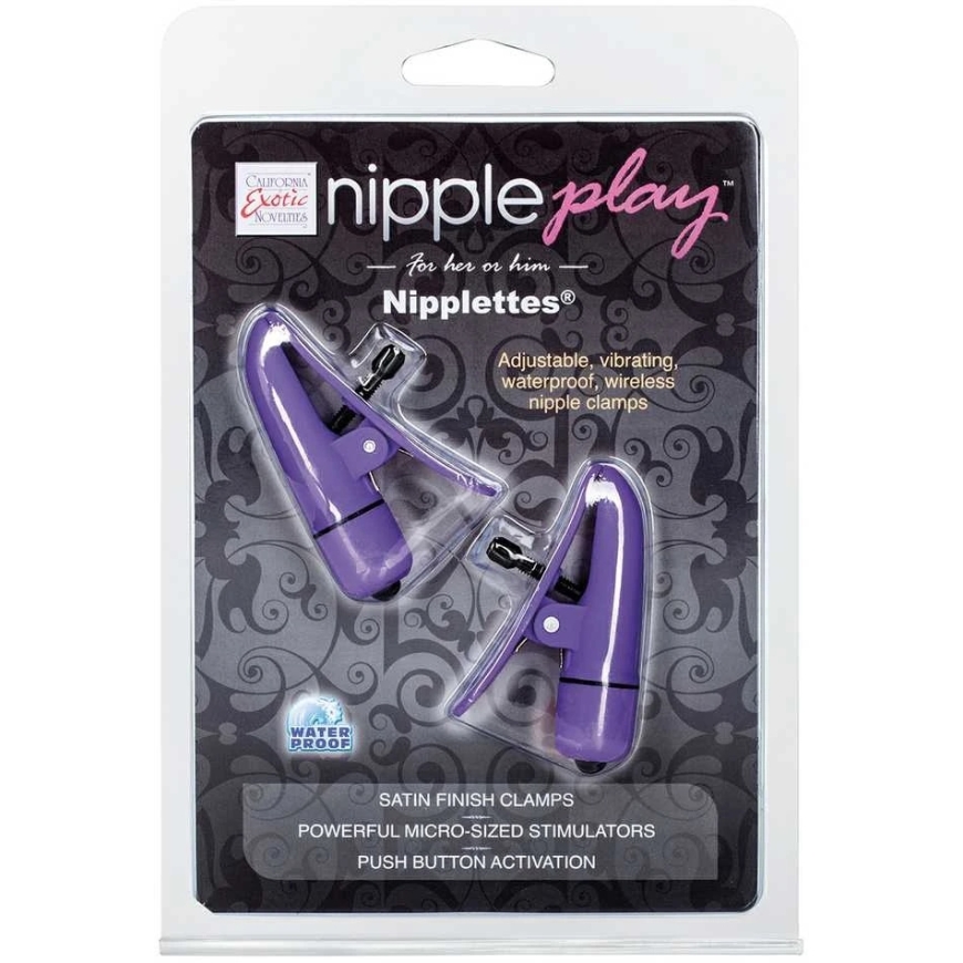 Calexotics Stymulator-NIPPLETTES PURPLE