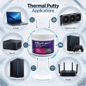 Qoltec aukšto laidumo pasta | Terminė masė Thermal Putty 4 W/m-K | 100 g | Rožinė Qoltec aukšto laidumo pasta | Terminė masė Thermal Putty 4 W/m-K | 100 g | Rožinė