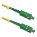 Qoltec šķiedru optikas patchcord SC/APC - SC/APC | vienvirziena | 9/125 | G652D | simplex | 3 m Qoltec šķiedru optikas patchcord SC/APC - SC/APC | vienvirziena | 9/125 | G652D | simplex | 3 m