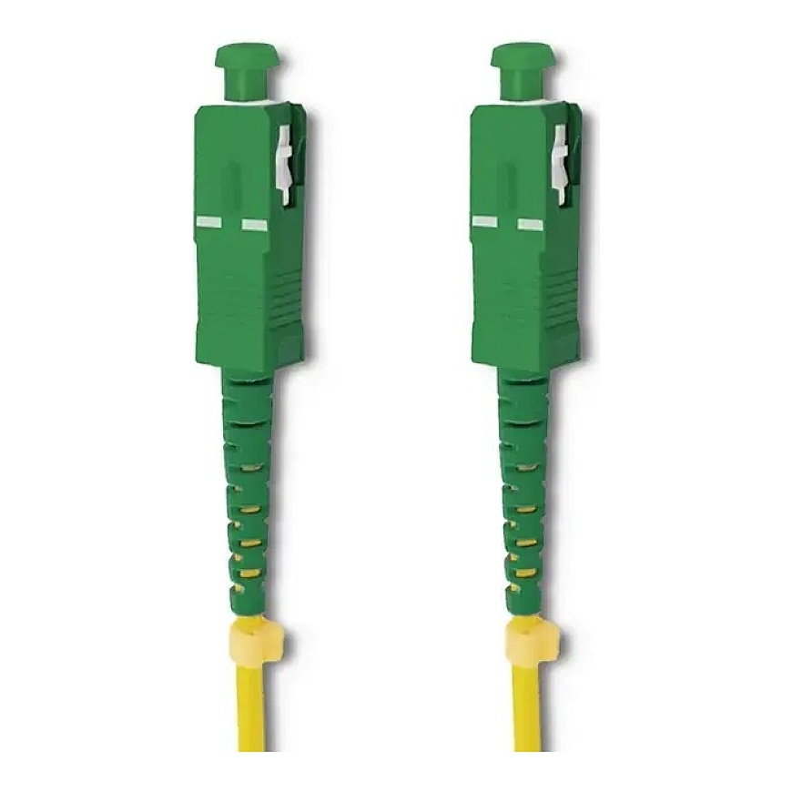 Qoltec Patchcord fiber optic SC/APC - SC/APC | Singlemode | 9/125 | G652D | Simplex | 3m – 2