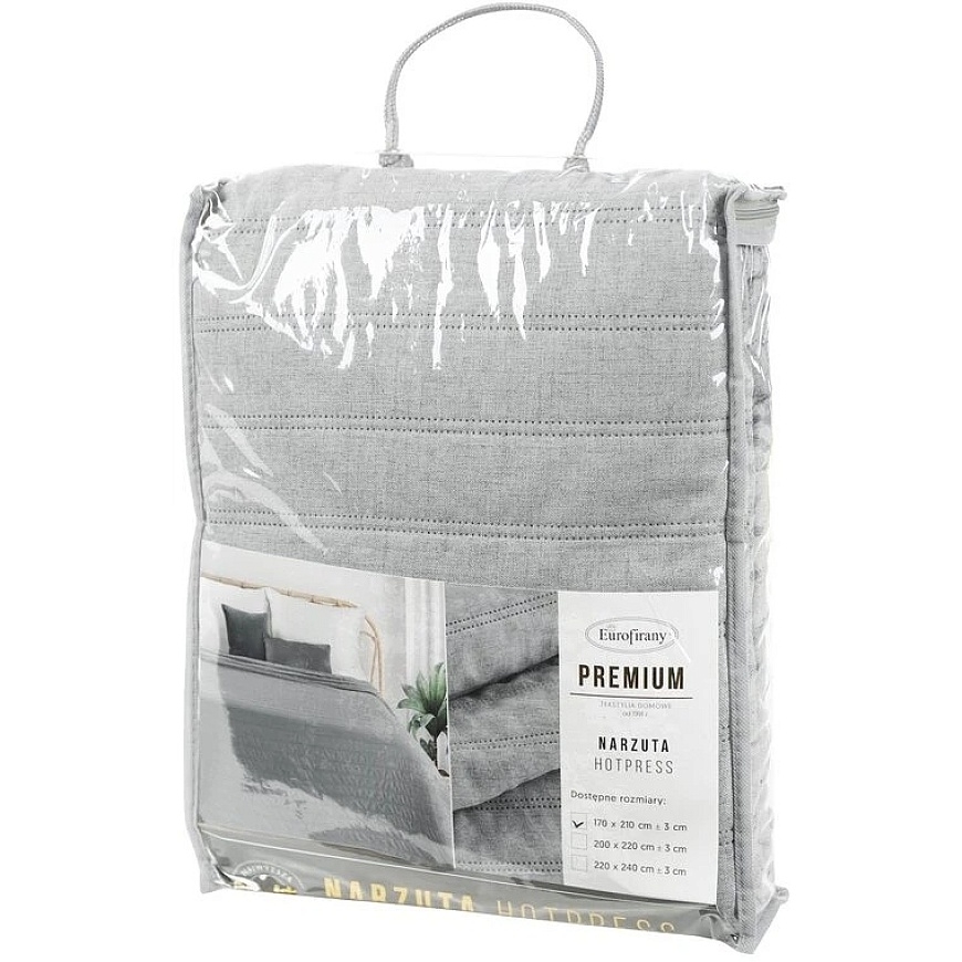 Eurofirany CHON/SELEN/SREB 200X220 silver Bedspread – 2
