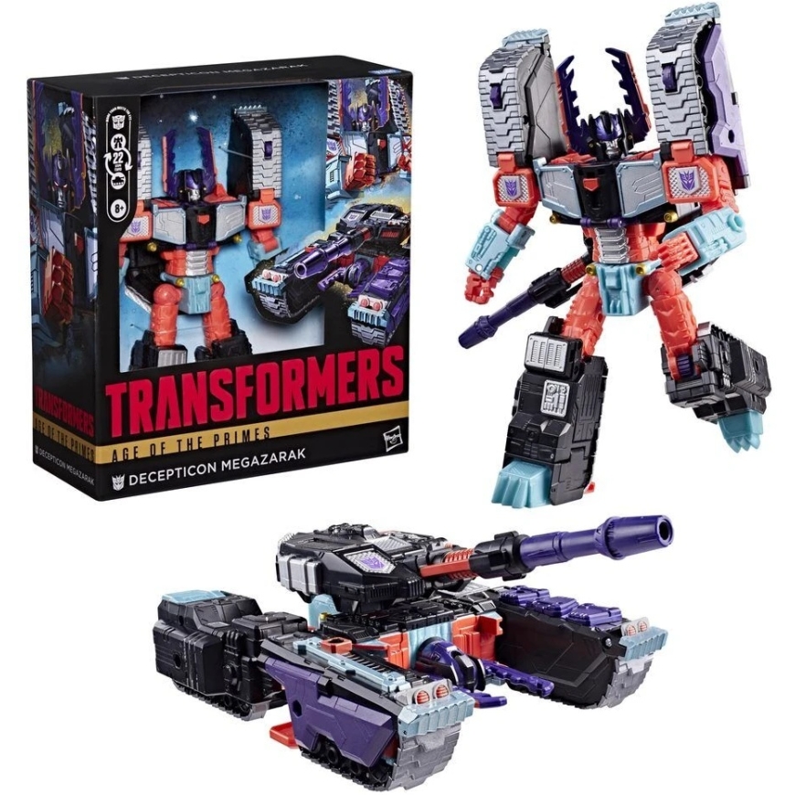 Hasbro Transformers Age Of The Primes Decepticon Megazarak figure 19cm