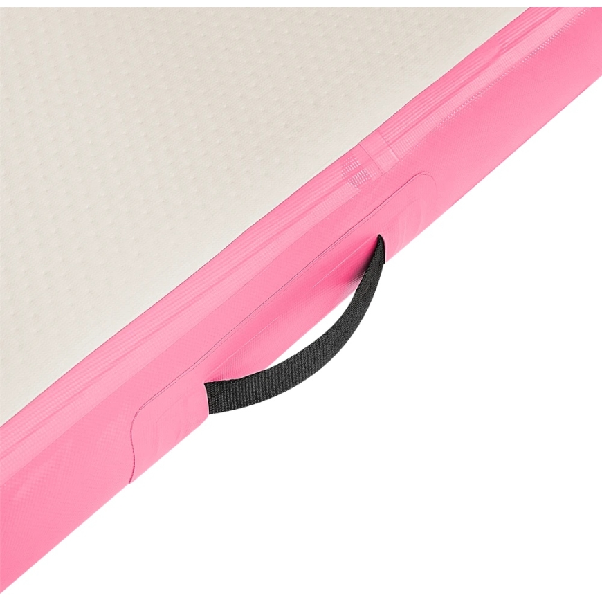 Airtrack REBEL 400x100x10 gymnastics and acrobatics mat - pink – 4