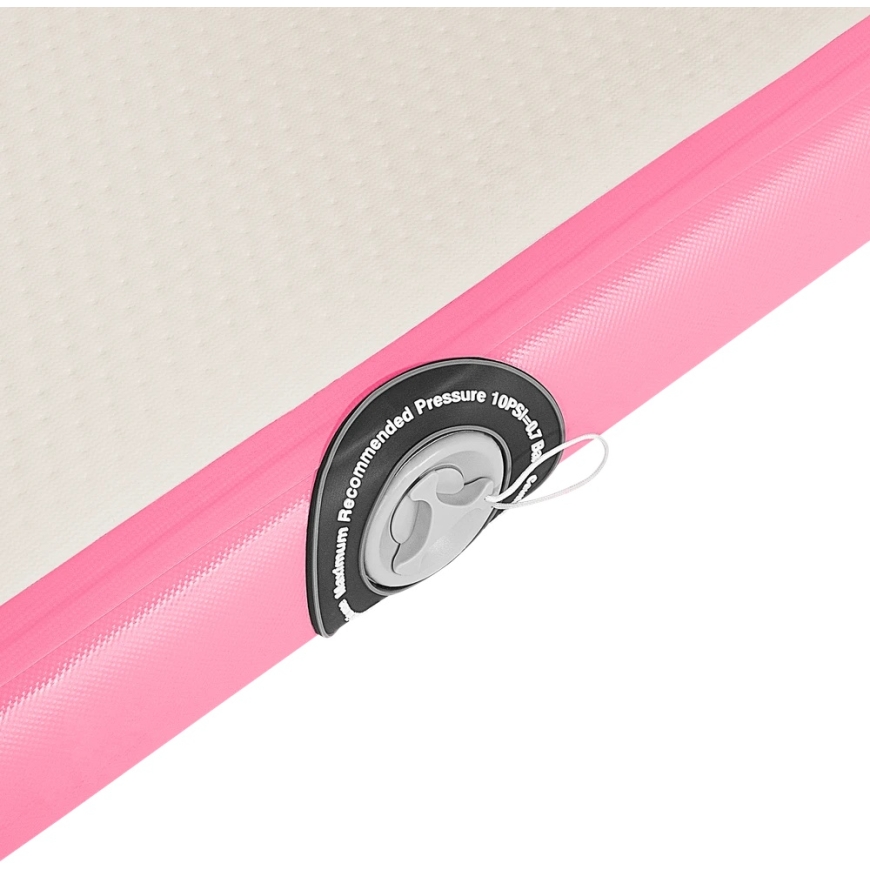 Airtrack REBEL 400x100x10 gymnastics and acrobatics mat - pink – 5