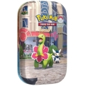 Kogumiskaardid - Pokémon TCG Lumiose City Mini Tin Meganium koos 2 booster pakiga, kleebise lehe ja koodikaardiga
