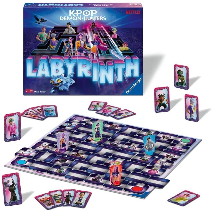 Ravensburger KPop Demon Hunters Labirints galda
