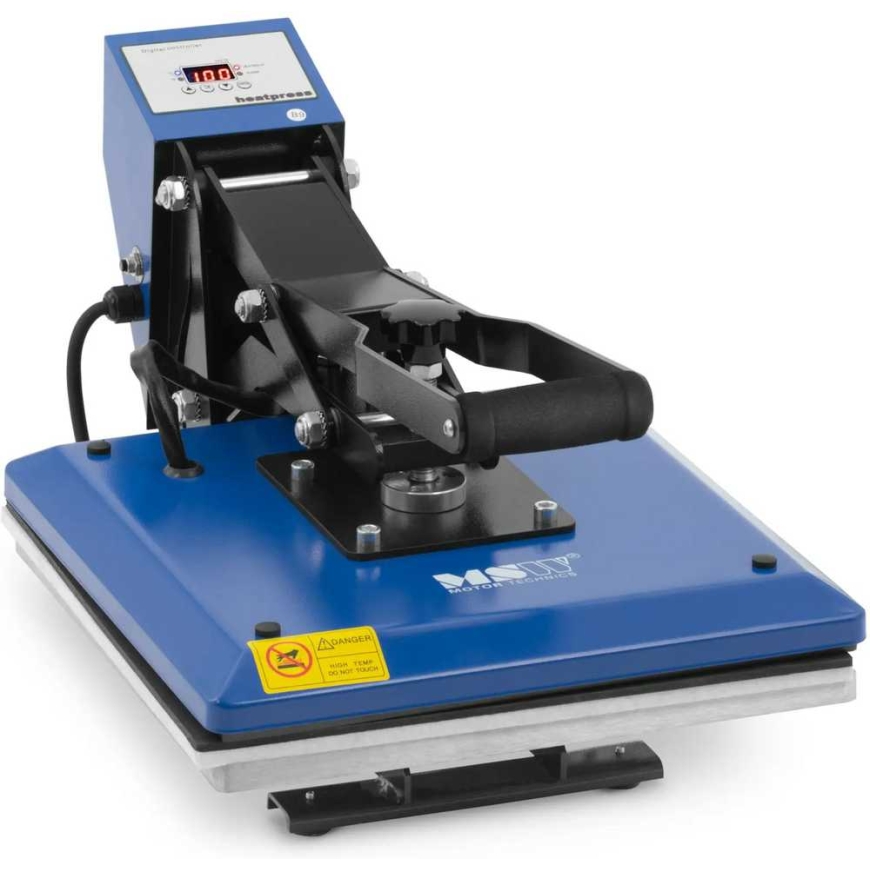 MSW Lämmönsiirtoprässi LCD t-paitasublimaatioon 38 x 38 cm 0-250C – 2