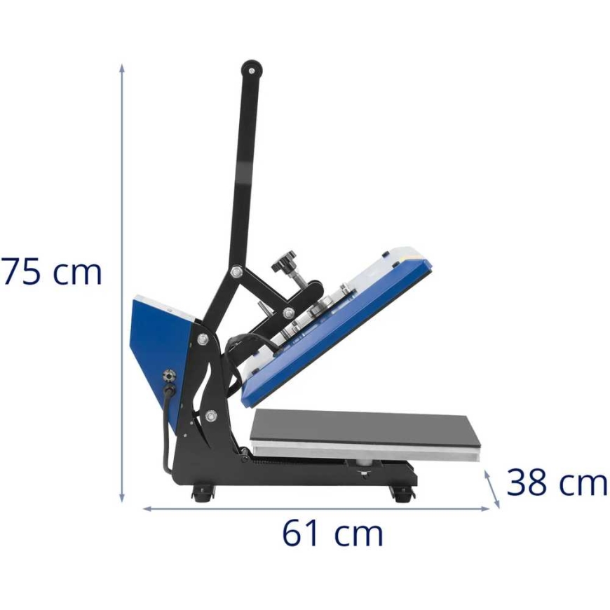 MSW Soojusülekande press LCD T-särkide sublimatsiooniks 38 x 38 cm 0-250C – 4