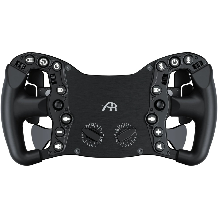 Ascher Racing McLaren Artura Pro-USB Musta julkaisu ohjauspyörä, 300 mm, RGB, USB – musta