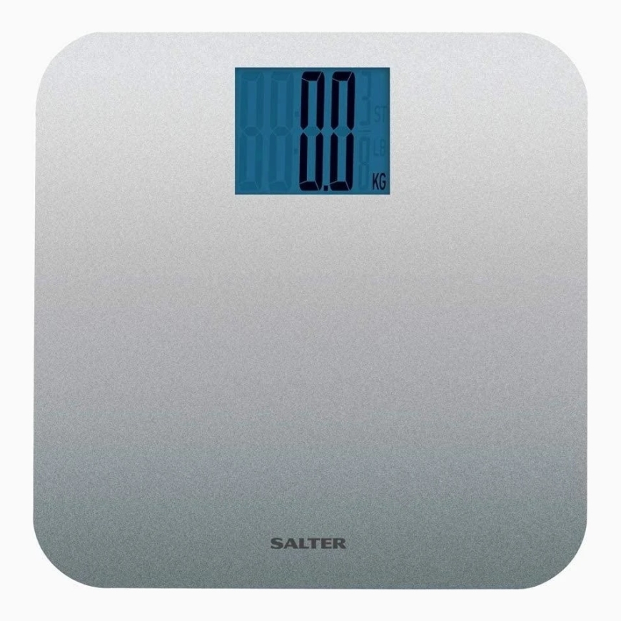 Salter 9075 SCFEU12 Max Electronic Skaitmeninės vonios svarstyklės, Sidabrinis – 2