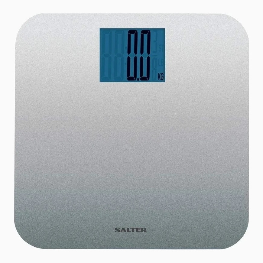 Salter 9075 SCFEU12 Max Elektroniskie digitālie vannas svari, sudraba – 5