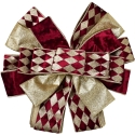 Mondex Since 1986 SANTA LILA Large Ribbon 32x130 cm